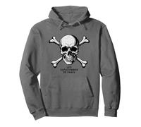 Les Catacombes de Paris Crâne et Os Sweat à Capuche