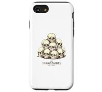 Les Catacombes de Paris Crânes pour Lumières Imprimé Vieilli Coque pour iPhone SE (2020) / 7/8