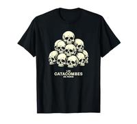 Les Catacombes de Paris Crânes T-Shirt