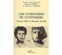 Les catégories de l'universel Michel Narcy (Direction), Etienne Tassin (Direction)