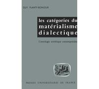 Les catégories du matérialisme dialectique