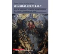 Les catégories en droit: Actes de la journée d'études des jeunes chercheurs de l'Institut d'études de droit public