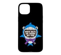 Les Ceintures Blanches sont des Amis, Pas De La Nourriture - Coque pour iPhone 15 Plus