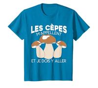 Les Cèpes M'Appelle Humour Champignon Du Cèpes Cadeau Cèpes T-Shirt
