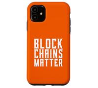 Les chaînes de Blocs comptent la décentralisation BTC Crypto Blockchain Coque pour iPhone 11