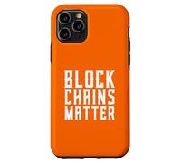 Les chaînes de Blocs comptent la décentralisation BTC Crypto Blockchain Coque pour iPhone 11 Pro