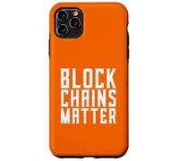 Les chaînes de Blocs comptent la décentralisation BTC Crypto Blockchain Coque pour iPhone 11 Pro Max