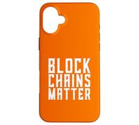 Les chaînes de Blocs comptent la décentralisation BTC Crypto Blockchain Coque pour iPhone 16 Plus