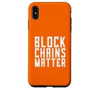 Les chaînes de Blocs comptent la décentralisation BTC Crypto Blockchain Coque pour iPhone XS Max