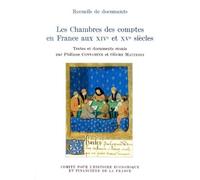 Les chambres des comptes en france au xive et xve siècles - Philippe Contamine - Igpde Cheff - broché - Livre