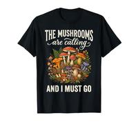 Les Champignons appellent et Je Dois y Aller T-Shirt