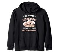 Les Champignons de Paris : la e Mon cœur culinaire Sweat à Capuche