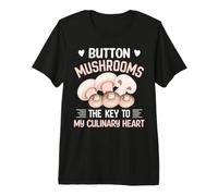 Les Champignons de Paris : la e Mon cœur culinaire T-Shirt Haut de Gamme