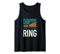 Les Champions Amusants de Boxe MMA sont fabriqués sur Le Ring Débardeur