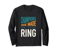 Les Champions Amusants de Boxe MMA sont fabriqués sur Le Ring Manche Longue