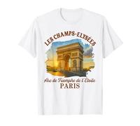Les Champs-Elysées Paris Souvenir Voyage Rencontrez-Moi à Paris T-Shirt