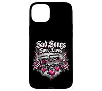 Les chansons tristes sauvent des Vies Emo Design Coque pour iPhone 15 Plus