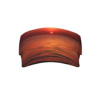 Les chapeaux de soleil pour adultes Setting Sun avec visières sont parfaits pour un usage quotidien en plein air Noir