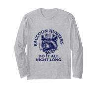 Les Chasseurs de ratons laveurs Le Font Toute la Nuit - Fun Coon Hunting Manche Longue