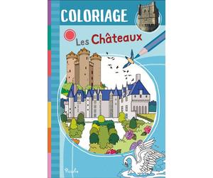 Les châteaux - Coloriage - Elena Staiano - Piccolia - broché - Document jeunesse