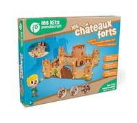 Les Châteaux Forts - Coffret Avec 1 Livre Documentaire, 1 Grand Château Fort À Construire