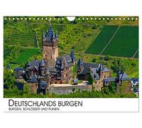 Les châteaux forts d'Allemagne - Châteaux forts, châteaux et ruines, Version française (Calendrier mural 2026 DIN A4 portrait), Calendrier CALVENDO mensuel