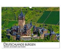 Les châteaux forts d'Allemagne - Châteaux forts, châteaux et ruines, Version française (Calendrier mural 2026 DIN A3 portrait), Calendrier CALVENDO mensuel