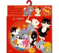 Les Chatons - 50 Grandes Gommettes Autocollantes