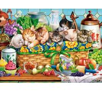 Les Chatons À La Sieste - Puzzle 200 Pièces