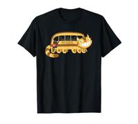 Les chats dans un bus à chat se dirigent vers l'école Schoolcatbus T-Shirt