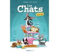 Les Chats en BD - tome 01 - Christophe Cazenove - Bamboo Eds - cartonné - Bande dessinée jeunesse