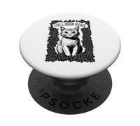 Les Chats et Les Puzzles pour Les Amoureux des Chats Puzzler PopSockets PopGrip Adhésif