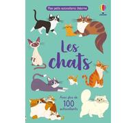 Les chats - Mes petits autocollants Usborne - Dès 3 ans - Caroline Young - Usborne - broché - Document jeunesse