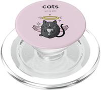 Les Chats mystérieux d'animal Cozy sont Mon Alibi Cosy Crime Sleuth PopSockets PopGrip pour MagSafe