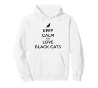 Les Chats Noirs Gardent Leur Calme et Aiment Les félins Noirs Sweat à Capuche