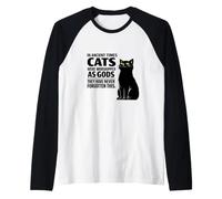 Les Chats n'ont jamais oublié qu'ils étaient des Dieux Manche Raglan