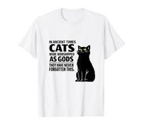 Les Chats n'ont jamais oublié qu'ils étaient des Dieux T-Shirt Graphique avec Valeur