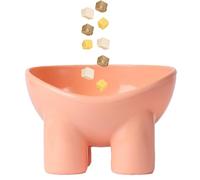 Les chats ont augmenté l'alimentation | Le bol de chat pour chat, la barre de chat augmente la nourriture nibrap chat avec conception d'inclinaison de 15 °, bols de chat cassés anti-âge, bol de