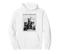 Les Chats sont Mes Personnes préférées (déclaration Amusante sur Les Chats) Sweat à Capuche