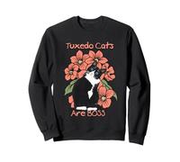 Les Chats Tuxedo sont Les maîtres de Moi et de ma Maison Sweatshirt