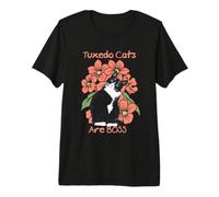 Les Chats Tuxedo sont Les maîtres de Moi et de ma Maison T-Shirt Haut de Gamme