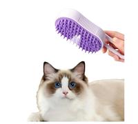 Les chats utilisent la brosse à vapeur amovible, tandis que les chiens utilisent la brosse à vapeur rechargeable 4 en 1. Elle a des fonctions antistatiques, massage, nettoyage, épilation et peignage