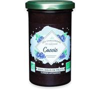 LES CHAUDRONS DE GARONNE-Préparation 100 % fruits bio cassis - 275 g