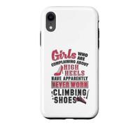 Les Chaussures d'escalade Font Plus Mal Que Les Talons Coque pour iPhone XR