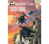 Les Chevaliers du ciel Tanguy et Laverdure - Tome 11 - Marée rouge en mer Noire - Patrice Buendia - Dargaud - cartonné - Bande dessinée