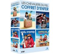 Les Chevaliers Du Fiel - Coffret D'enfer : Vacances D'enfer ! + Croisière D'enfer ! + Noël D'enfer + Camping-Car For Ever - Pack