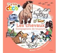 Les chevaux Compagnons de toujours - Stéphanie Ledu - Milan Eds - cartonné - Document jeunesse