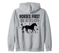 Les Chevaux d'abord, Le Reste, Plus Tard, Le Cavalier, l'art équestre Sweat à Capuche