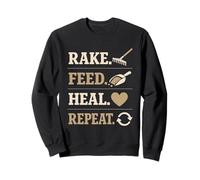 Les Chevaux de thérapie de Grange sont ma thérapie Emotional Horse Escape Sweatshirt