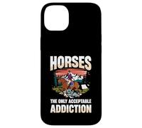 Les Chevaux : la Seule Addiction Acceptable Coque pour iPhone 14 Plus